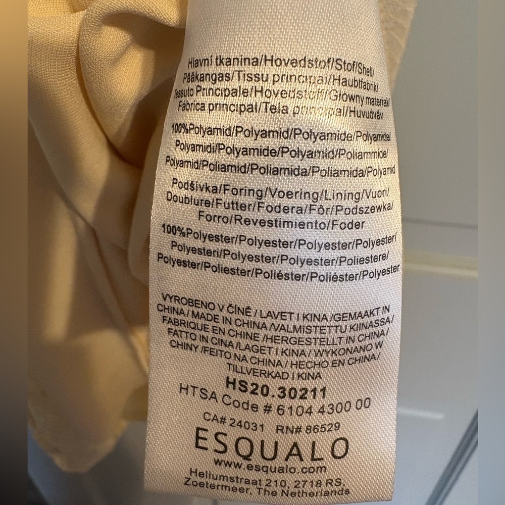 NEW ESQUALO Size 10 Cream Lace Crochet Tank Mini Dress - Picture 3 of 7